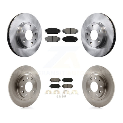 [Avant + Arrière] Kit de Disque et plaquette (semi-métallique) de frein pour 2016-2018 Mazda CX-3 FWD K8S-101500