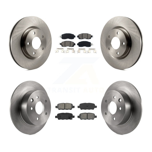 [Avant + Arrière] Kit de Disque et plaquette (semi-métallique) de frein pour Nissan Altima K8S-101506
