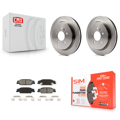 [Arrière] Kit de Disque et plaquette (semi-métallique) de frein pour Cadillac CTS STS K8S-101536