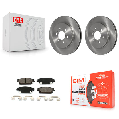 [Arrière] Kit de Disque et plaquette (semi-métallique) de frein pour Cadillac SRX K8S-101540