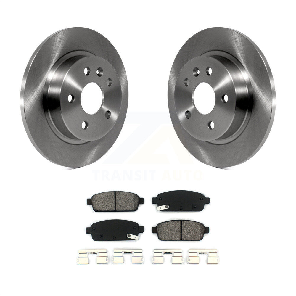 [Arrière] Kit de Disque et plaquette (semi-métallique) de frein pour Chevrolet Cruze Sonic Buick Encore Trax Limited K8S-101571 par Transit Auto