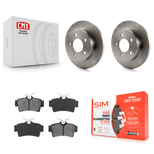 [Arrière] Kit de Disque et plaquette (semi-métallique) de frein pour Ford Mustang K8S-101583