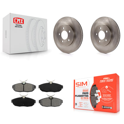 [Arrière] Kit de Disque et plaquette (semi-métallique) de frein pour Ford Mustang K8S-101617