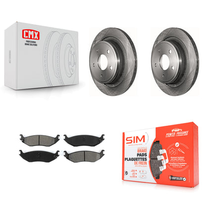 [Arrière] Kit de Disque et plaquette (semi-métallique) de frein pour Dodge Ram 1500 K8S-101658