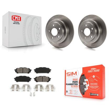 [Arrière] Kit de Disque et plaquette (semi-métallique) de frein pour Subaru Forester Impreza Saab 9-2X K8S-101691