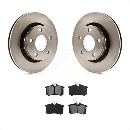 [Arrière] Kit de Disque et plaquette (semi-métallique) de frein pour Volkswagen Passat Audi A6 Quattro S6 K8S-101751 par Transit Auto