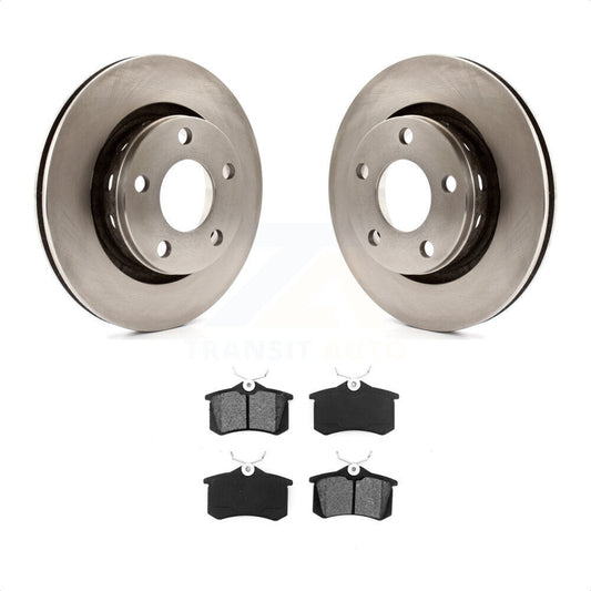 [Arrière] Kit de Disque et plaquette (semi-métallique) de frein pour Volkswagen Passat Audi A6 Quattro S6 K8S-101751 par Transit Auto