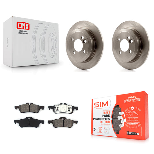 [Arrière] Kit de Disque et plaquette (semi-métallique) de frein pour Mini Cooper K8S-101784