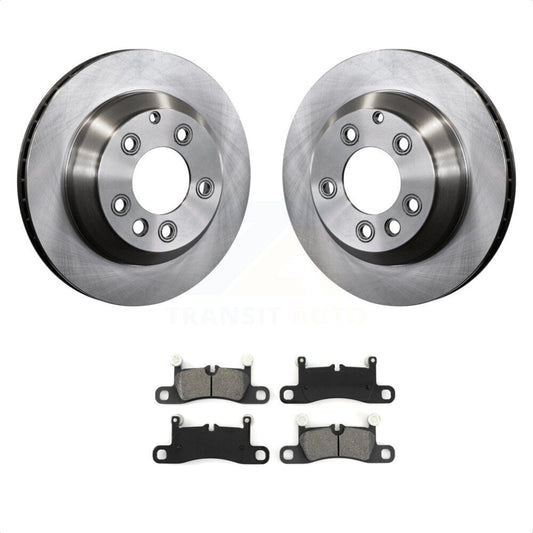 [Arrière] Kit de Disque et plaquette (semi-métallique) de frein pour Porsche Cayenne Volkswagen Touareg K8S-101803 par Transit Auto