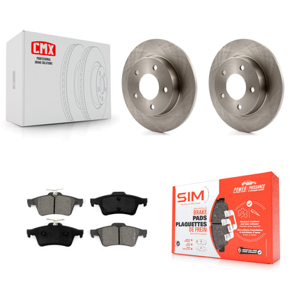 [Arrière] Kit de Disque et plaquette (semi-métallique) de frein pour Mazda 3 Sport K8S-101809
