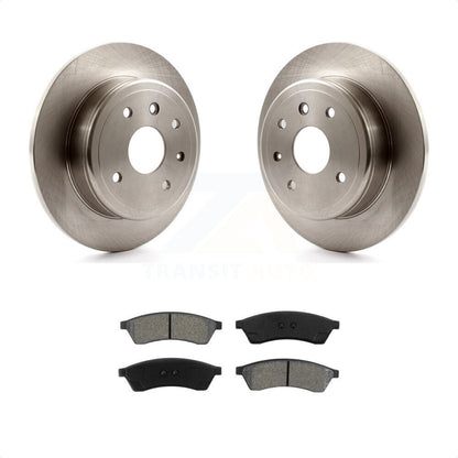 [Arrière] Kit de Disque et plaquette (semi-métallique) de frein pour 2004-2006 Suzuki Verona Chevrolet Epica K8S-101823 par Transit Auto