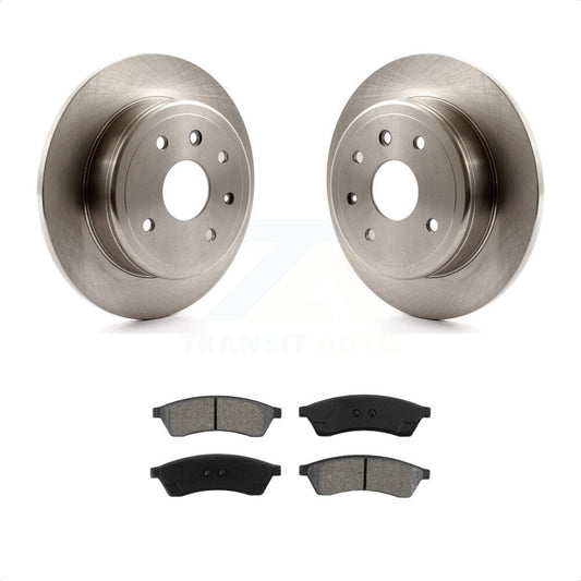 [Arrière] Kit de Disque et plaquette (semi-métallique) de frein pour 2004-2006 Suzuki Verona Chevrolet Epica K8S-101823 par Transit Auto