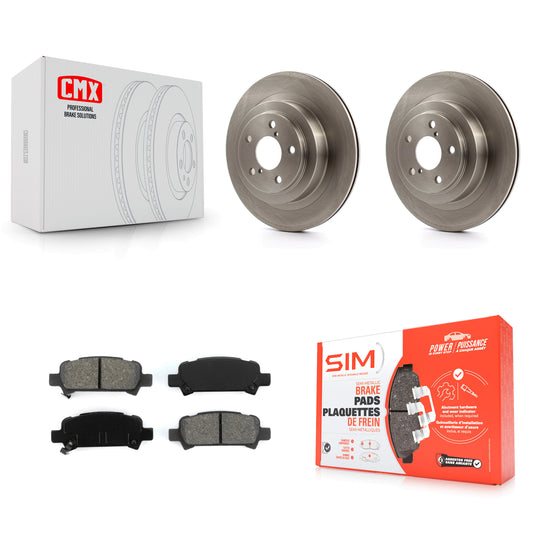 [Arrière] Kit de Disque et plaquette (semi-métallique) de frein pour Subaru Legacy K8S-101826