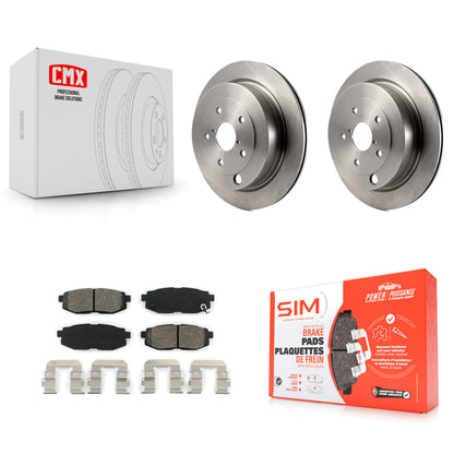 [Arrière] Kit de Disque et plaquette (semi-métallique) de frein pour Subaru Tribeca B9 K8S-101832