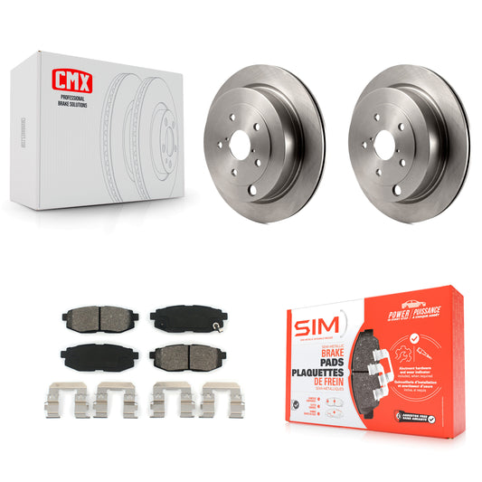 [Arrière] Kit de Disque et plaquette (semi-métallique) de frein pour Subaru Tribeca B9 K8S-101832