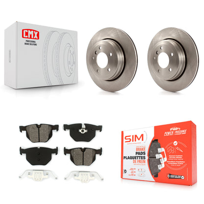 [Arrière] Kit de Disque et plaquette (semi-métallique) de frein pour BMW 530i 525i 528i K8S-101833