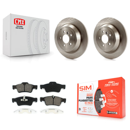 [Arrière] Kit de Disque et plaquette (semi-métallique) de frein pour Mercedes-Benz ML350 R350 ML500 ML320 R500 R320 ML450 K8S-101849