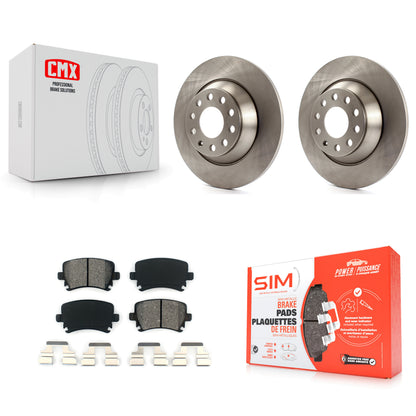 [Arrière] Kit de Disque et plaquette (semi-métallique) de frein pour Audi A6 Quattro avec 302mm Diameter Rotor K8S-101854