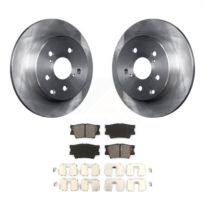 [Arrière] Kit de Disque et plaquette (semi-métallique) de frein pour Toyota RAV4 Lexus HS250h K8S-101861 par Transit Auto