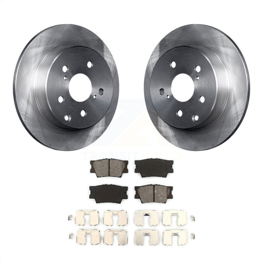 [Arrière] Kit de Disque et plaquette (semi-métallique) de frein pour Toyota RAV4 Lexus HS250h K8S-101861 par Transit Auto