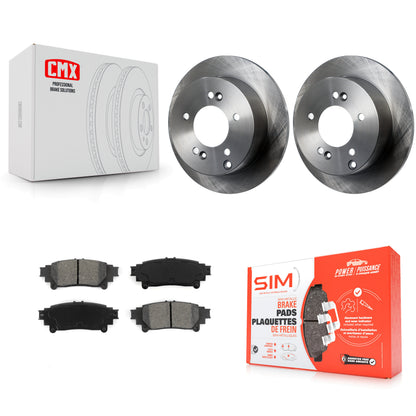 [Arrière] Kit de Disque et plaquette (semi-métallique) de frein pour Lexus IS250 K8S-101866