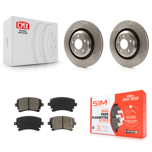 [Arrière] Kit de Disque et plaquette (semi-métallique) de frein pour Audi A6 Quattro avec 330mm Diameter Rotor K8S-101873