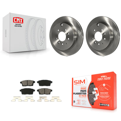 [Arrière] Kit de Disque et plaquette (semi-métallique) de frein pour Ford Edge Mazda CX-7 Lincoln MKX K8S-101875