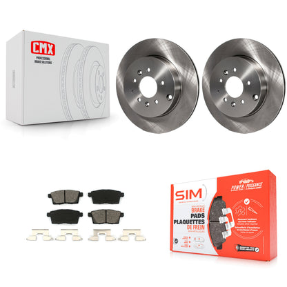 [Arrière] Kit de Disque et plaquette (semi-métallique) de frein pour 2007-2015 Mazda CX-9 K8S-101881