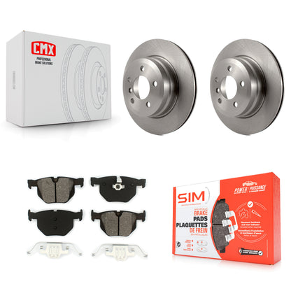 [Arrière] Kit de Disque et plaquette (semi-métallique) de frein pour BMW X5 X6 K8S-101885