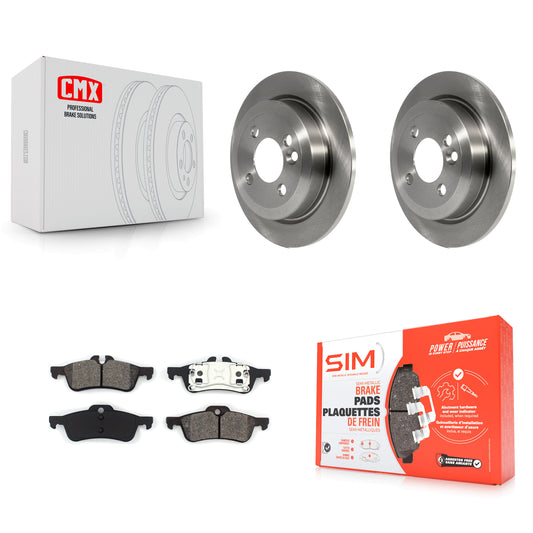 [Arrière] Kit de Disque et plaquette (semi-métallique) de frein pour Mini Cooper K8S-101892