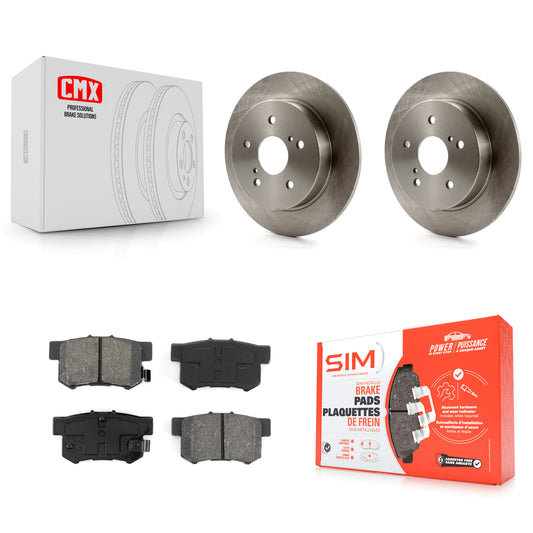 [Arrière] Kit de Disque et plaquette (semi-métallique) de frein pour Suzuki SX4 Crossover K8S-101897