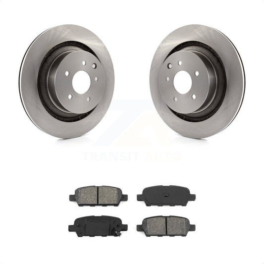 [Arrière] Kit de Disque et plaquette (semi-métallique) de frein pour 2014 INFINITI Q60 Sport K8S-101907 par Transit Auto