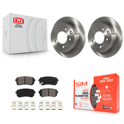 [Arrière] Kit de Disque et plaquette (semi-métallique) de frein pour Kia Forte Koup Forte5 K8S-101921
