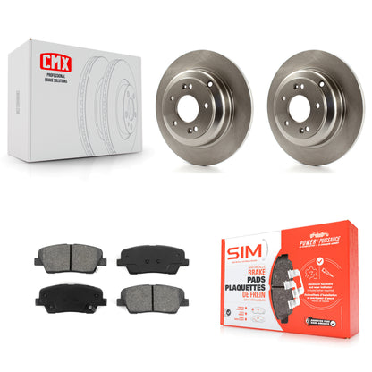 [Arrière] Kit de Disque et plaquette (semi-métallique) de frein pour Hyundai Genesis Coupe K8S-101925
