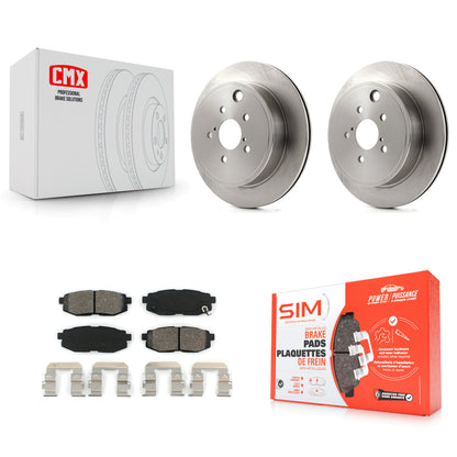 [Arrière] Kit de Disque et plaquette (semi-métallique) de frein pour Subaru Outback Legacy Scion FR-S BRZ Toyota 86 K8S-101930