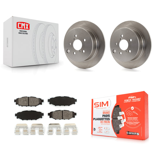 [Arrière] Kit de Disque et plaquette (semi-métallique) de frein pour Subaru Forester Impreza Crosstrek XV K8S-101951