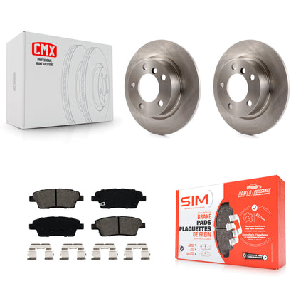 [Arrière] Kit de Disque et plaquette (semi-métallique) de frein pour Mini Cooper Countryman Paceman K8S-101952