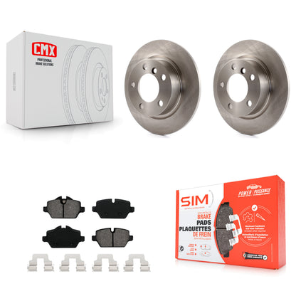 [Arrière] Kit de Disque et plaquette (semi-métallique) de frein pour Mini Cooper Countryman Paceman K8S-101953