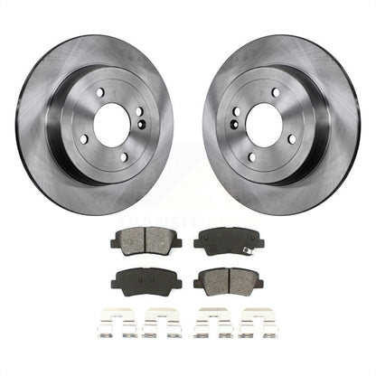 [Arrière] Kit de Disque et plaquette (semi-métallique) de frein pour Hyundai Accent Kia Rio K8S-101956 par Transit Auto
