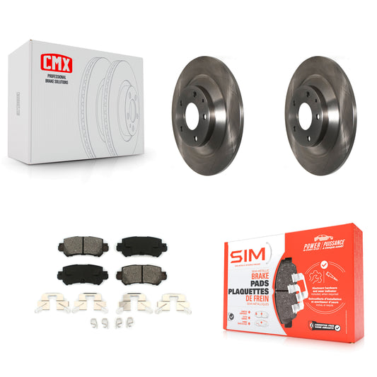 [Arrière] Kit de Disque et plaquette (semi-métallique) de frein pour Mazda CX-5 K8S-101959