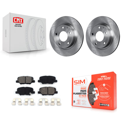 [Arrière] Kit de Disque et plaquette (semi-métallique) de frein pour Mazda 3 Sport K8S-101968