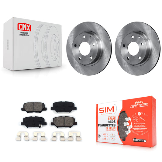[Arrière] Kit de Disque et plaquette (semi-métallique) de frein pour Mazda 3 Sport K8S-101968
