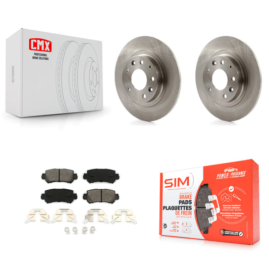 [Arrière] Kit de Disque et plaquette (semi-métallique) de frein pour 2016-2018 Mazda CX-3 K8S-101972