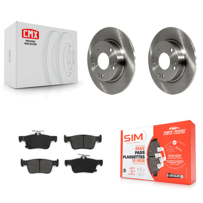 [Arrière] Kit de Disque et plaquette (semi-métallique) de frein pour Honda Civic K8S-101975