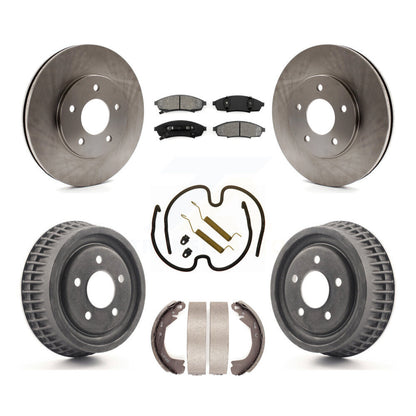 [Avant + Arrière] Kit de Disque et plaquette (semi-métallique) de frein pour Chevrolet Lumina Monte Carlo K8S-101996