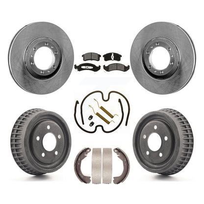 [Avant + Arrière] Kit de Disque et plaquette (semi-métallique) de frein pour Buick LeSabre Oldsmobile 88 Pontiac Bonneville Park Avenue 98 Chevrolet Lumina APV Regency LSS Trans Sport K8S-101998