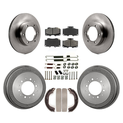 [Avant + Arrière] Kit de Disque et plaquette (semi-métallique) de frein pour Toyota Pickup 4Runner K8S-102078