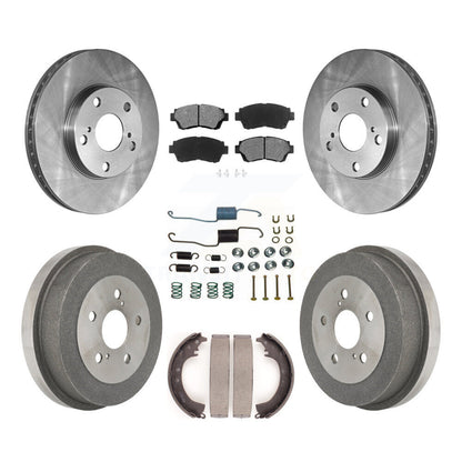 [Avant + Arrière] Kit de Disque et plaquette (semi-métallique) de frein pour Toyota Camry K8S-102097