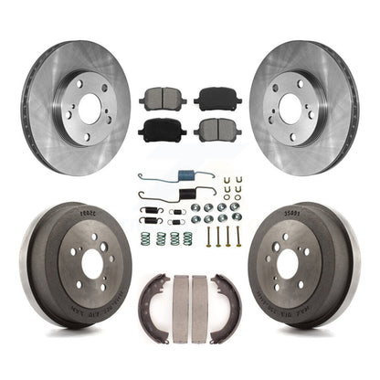 [Avant + Arrière] Kit de Disque et plaquette (semi-métallique) de frein pour 2002-2003 Toyota Solara 2.4L K8S-102099