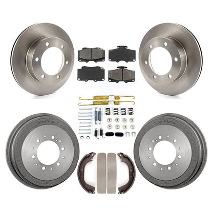 [Avant + Arrière] Kit de Disque et plaquette (semi-métallique) de frein pour 1995-1998 Toyota Tacoma 4WD K8S-102109